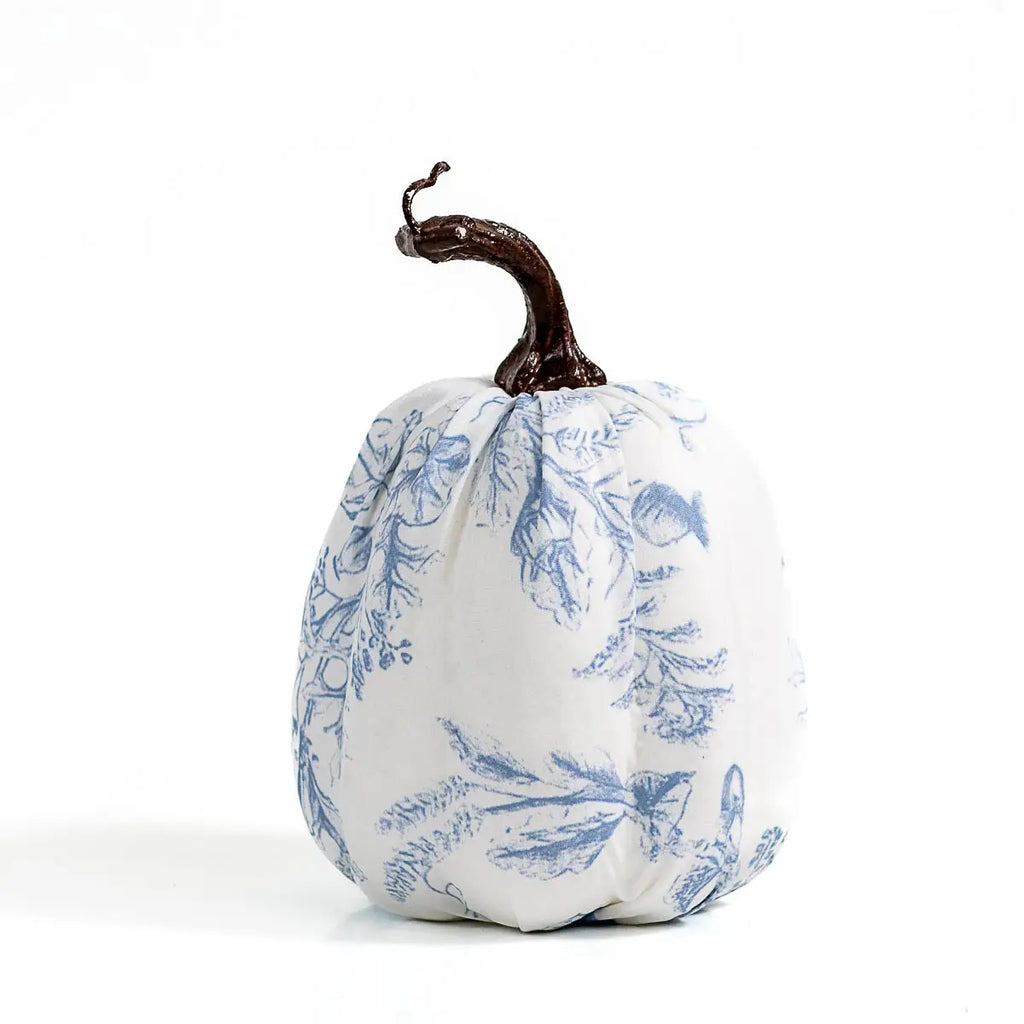 Blue/Cream Pumpkin - Tall