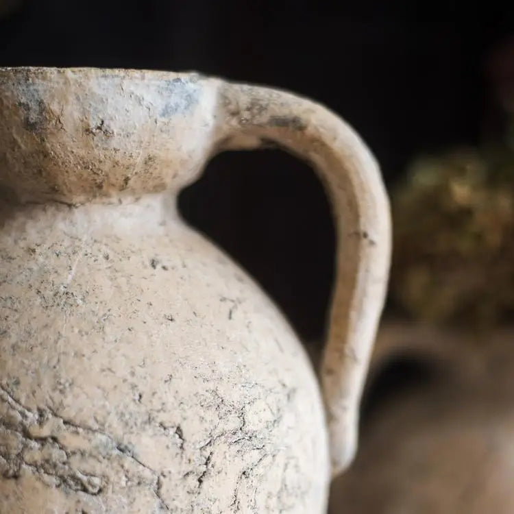 Pompeii Style Handmade Amphora Vase Pot