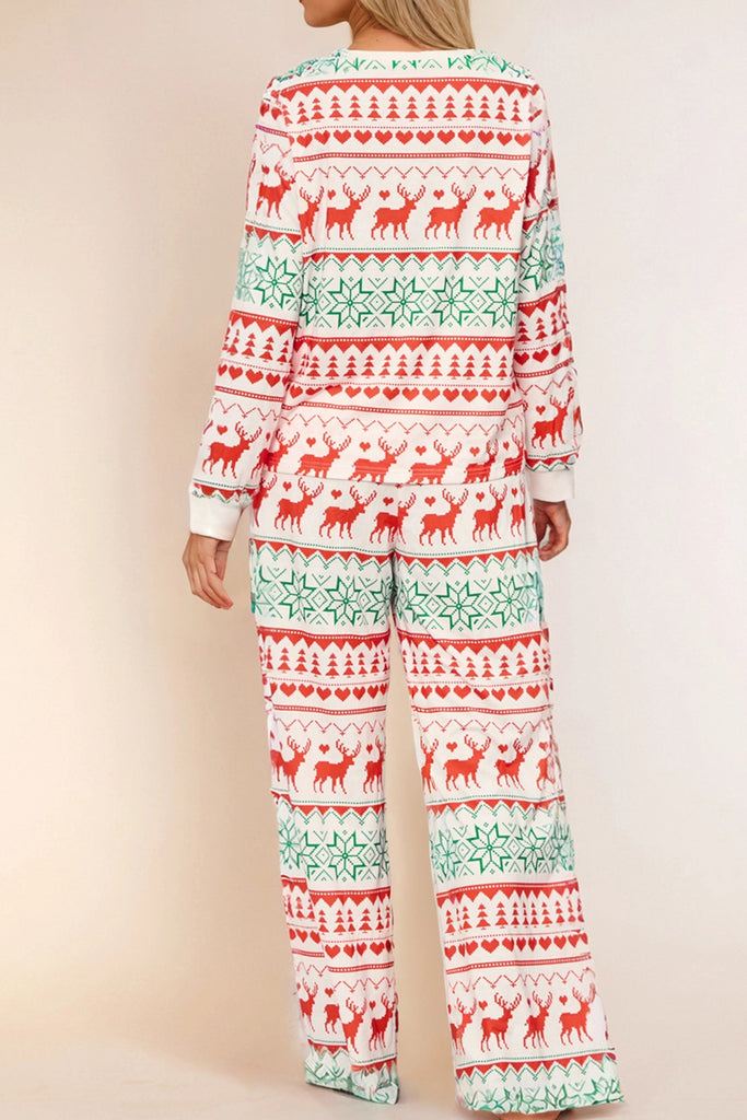 Christmas Pullover+ Pants Lounge Set