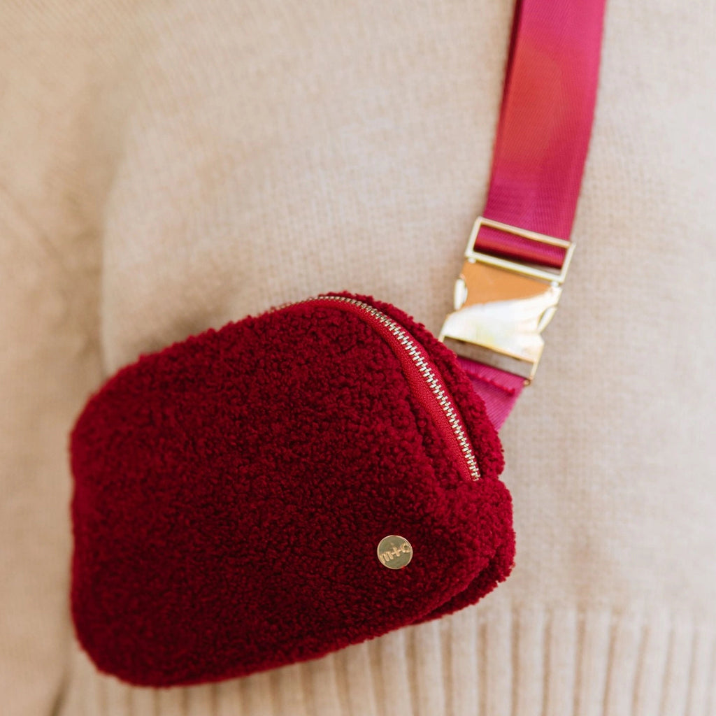 Crossbody Belt Bag - Wine Sherpa