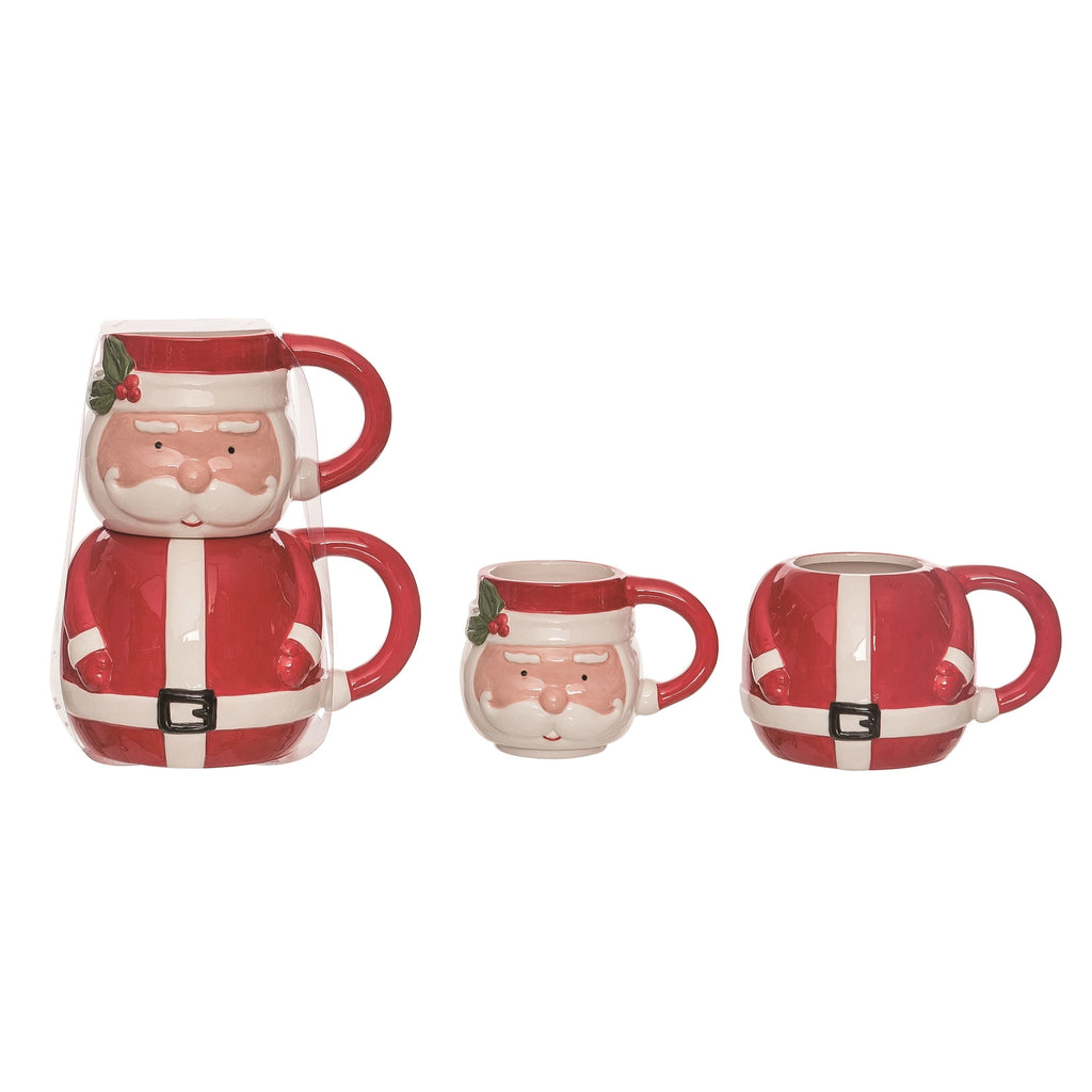 Stacking Christmas Santa Mug