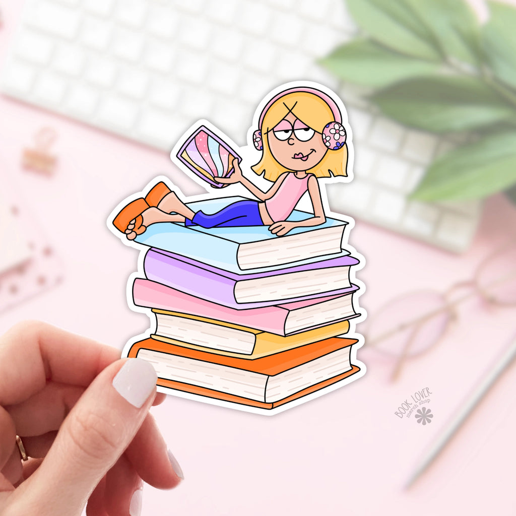 Lizzie McGuire Books Sticker