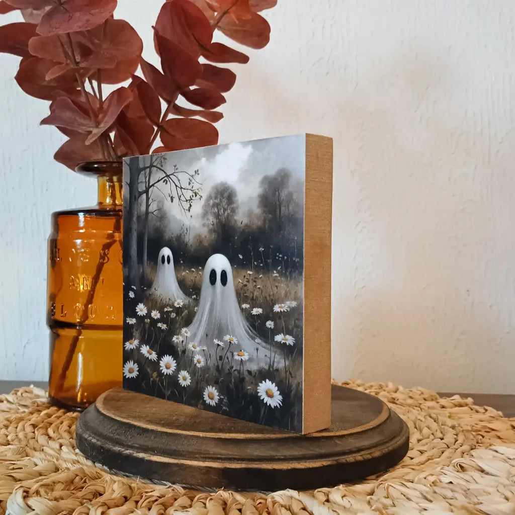 Ghost Mini Block - Flower Field