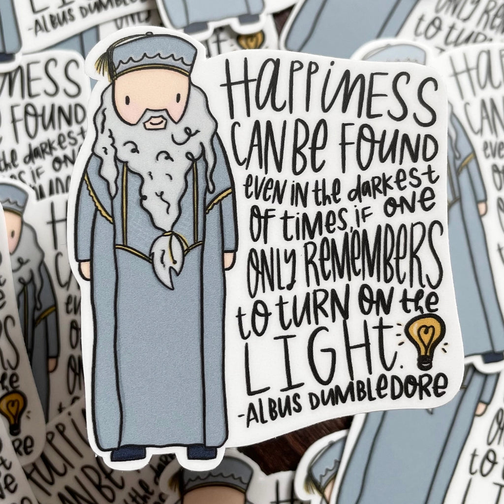 Dumbledore Inspirational Sticker