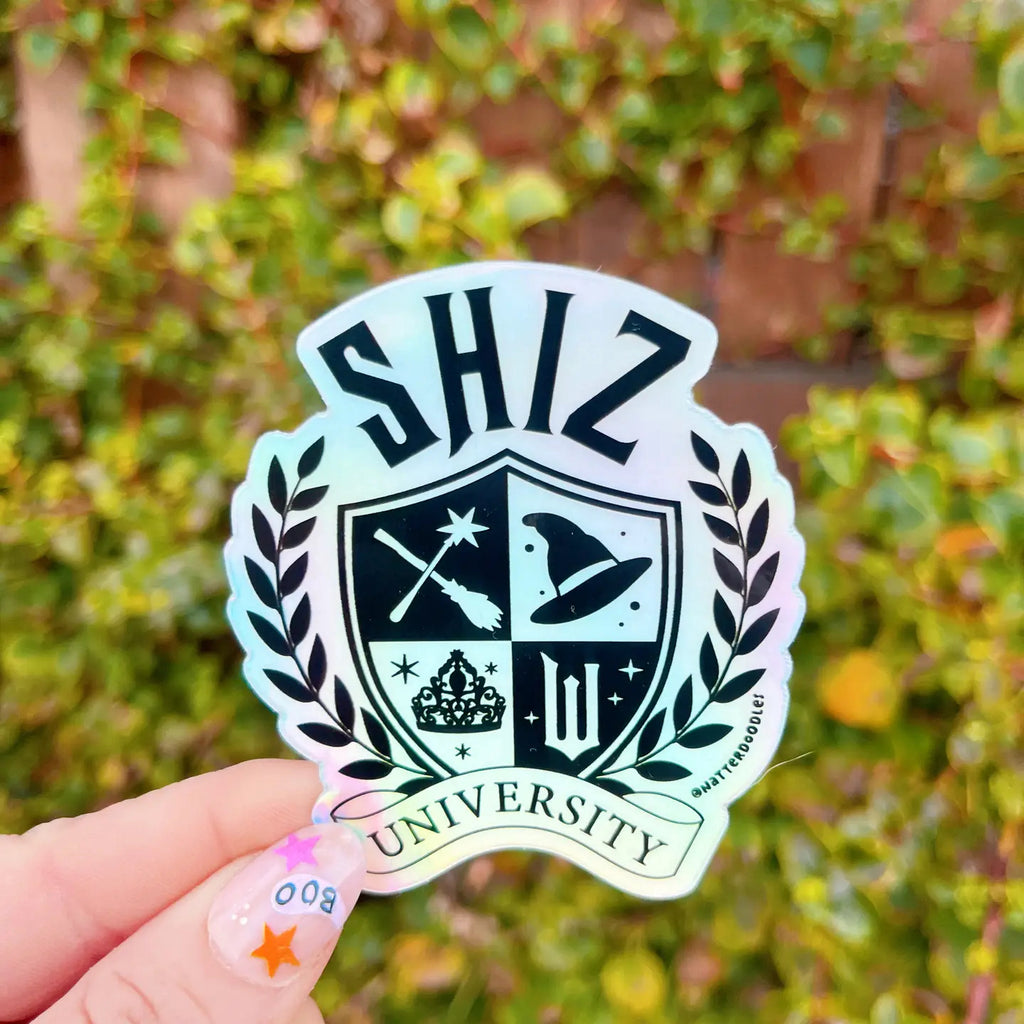 Shiz University Wicked Movie Holographic Sticker