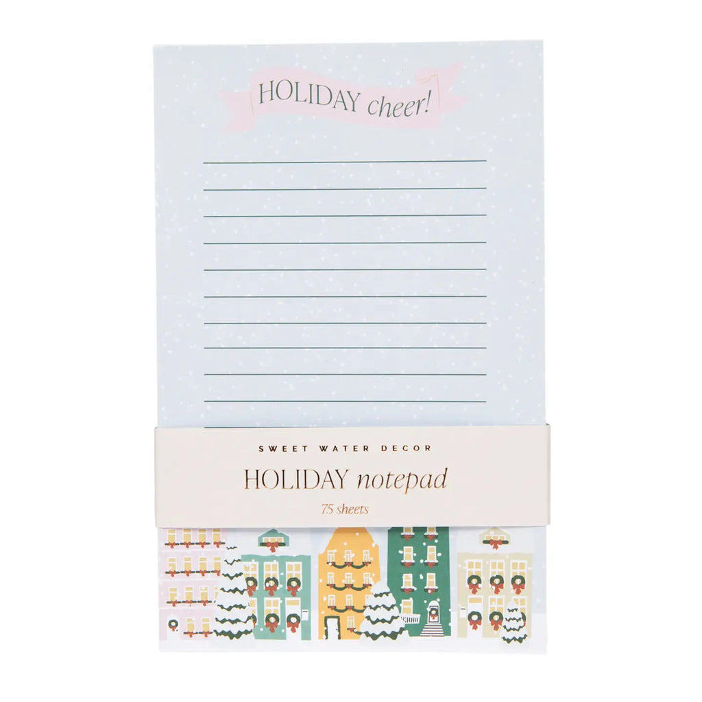 Christmas Village Notepad