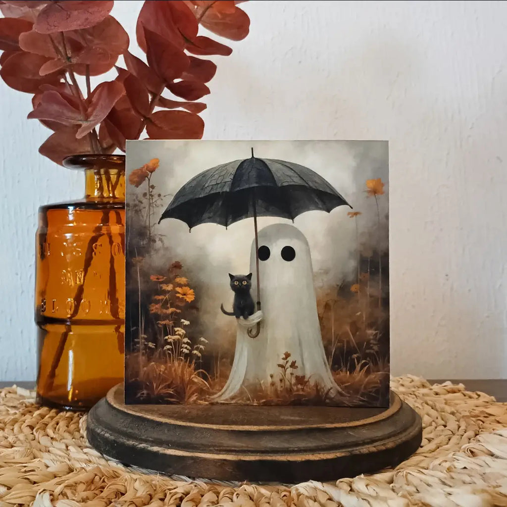 Ghost Mini Block - Cat