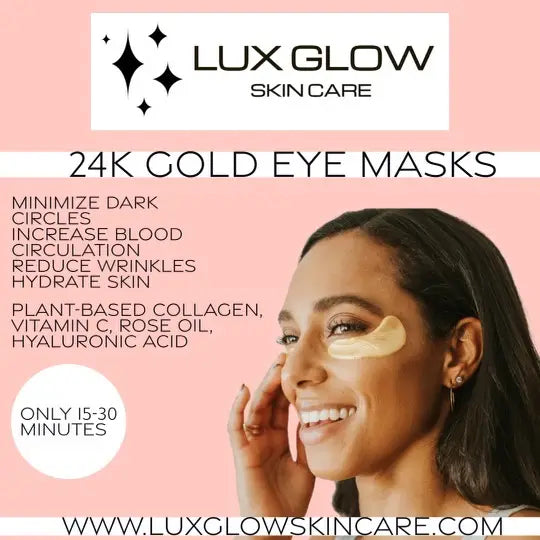 24k Gold Collagen Eye Masks