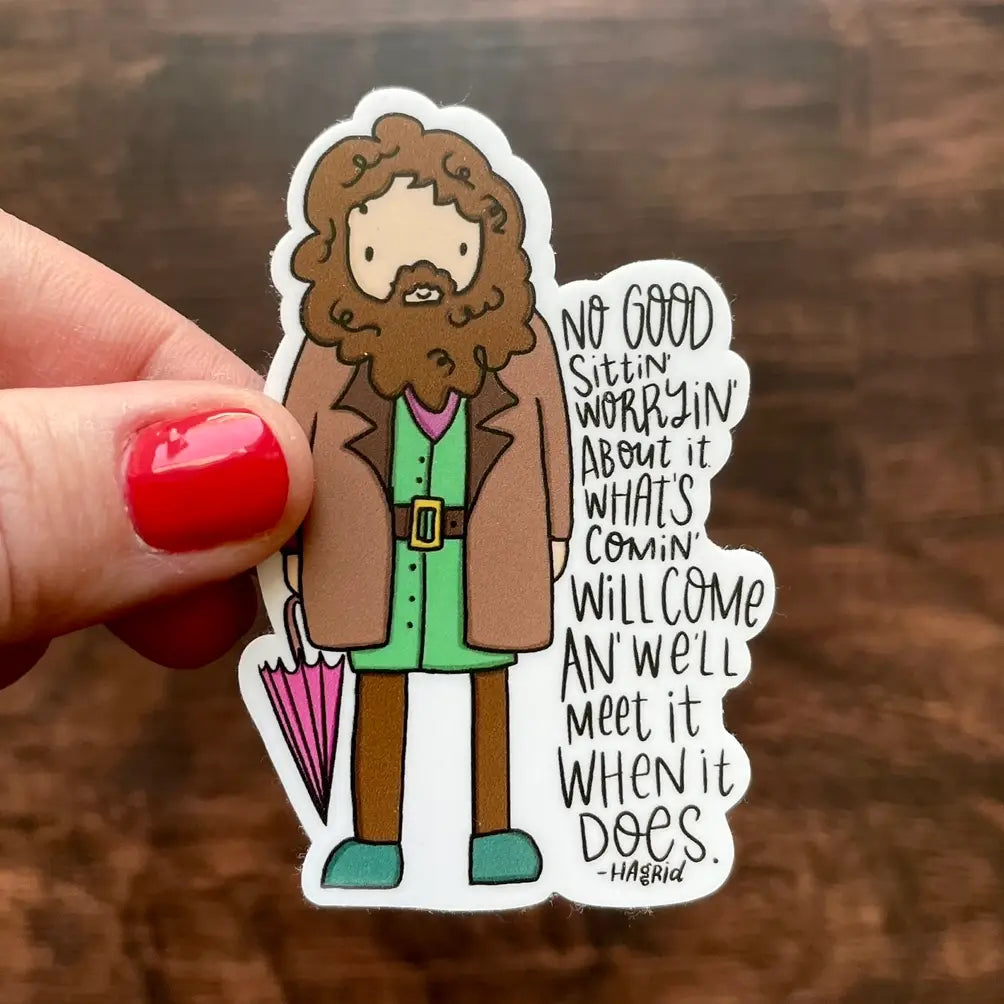 Hagrid Inspirational Sticker