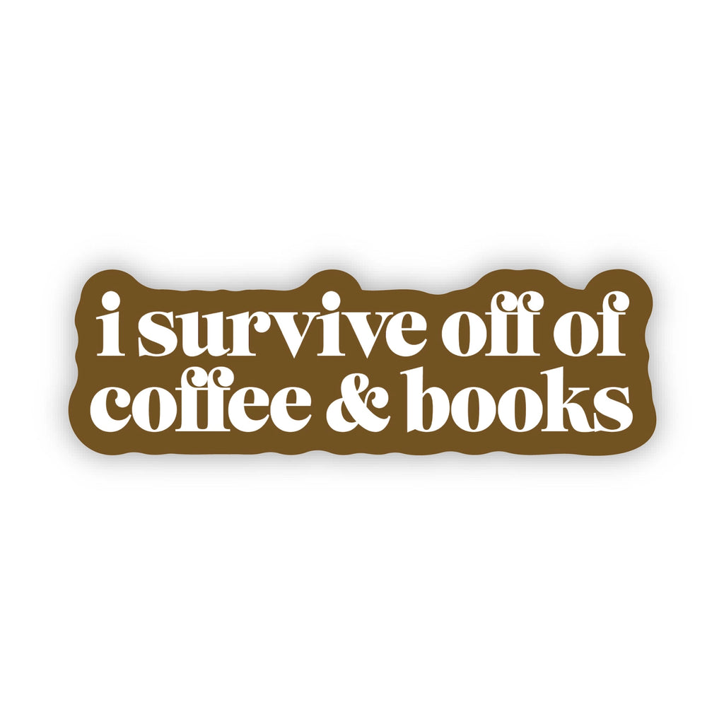 Coffee & Books Sticker