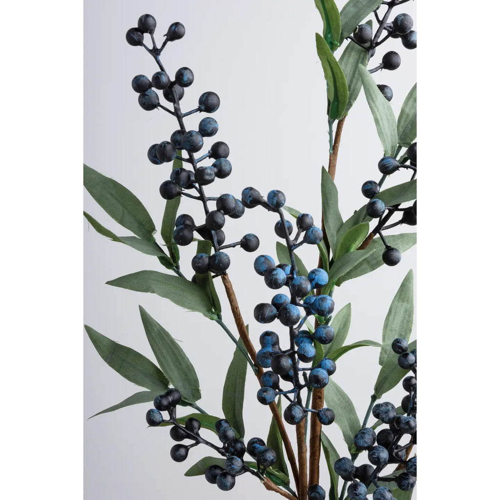 Blueberries Floral Pick