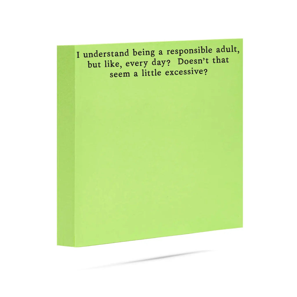 Post It - Responsible Adult