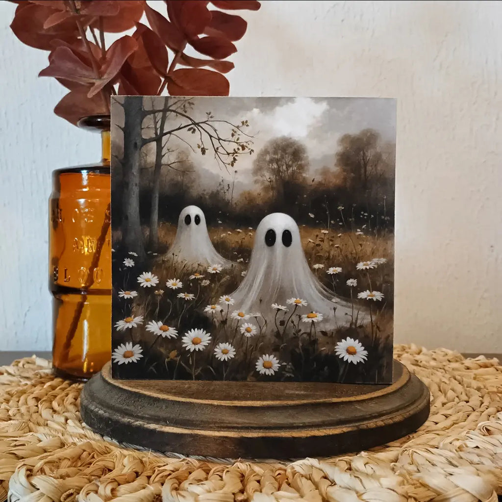 Ghost Mini Block - Flower Field