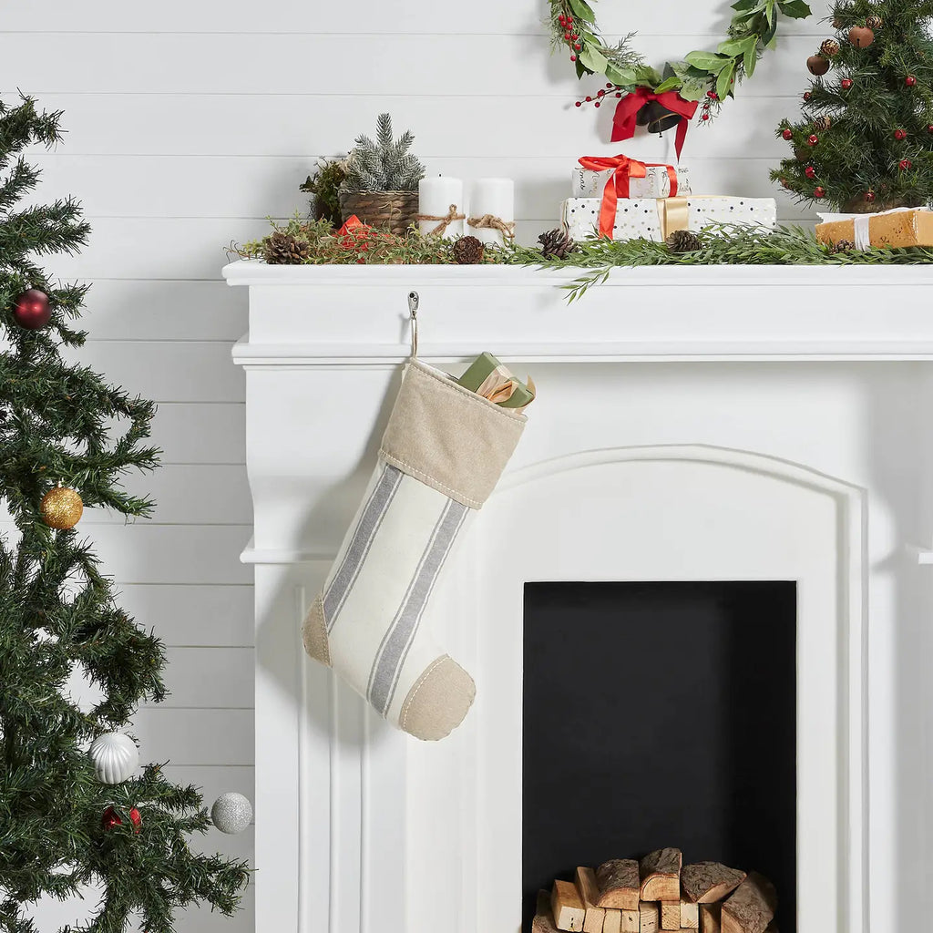 Stocking - Stripe Patch