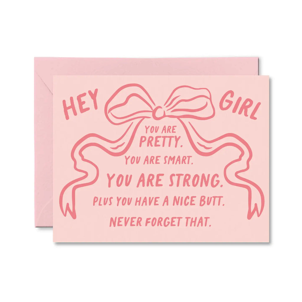 Hey Girl Friendship Card