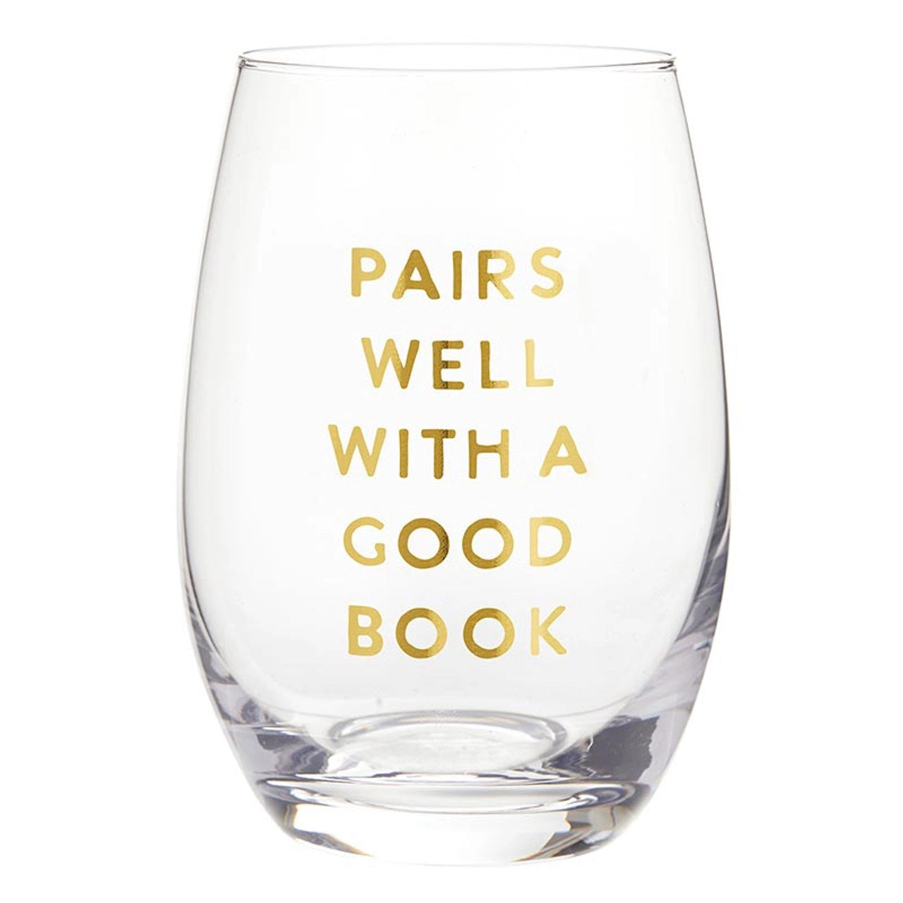 Wine Glass - Good Book | Palms, Psalms, & Prosecco