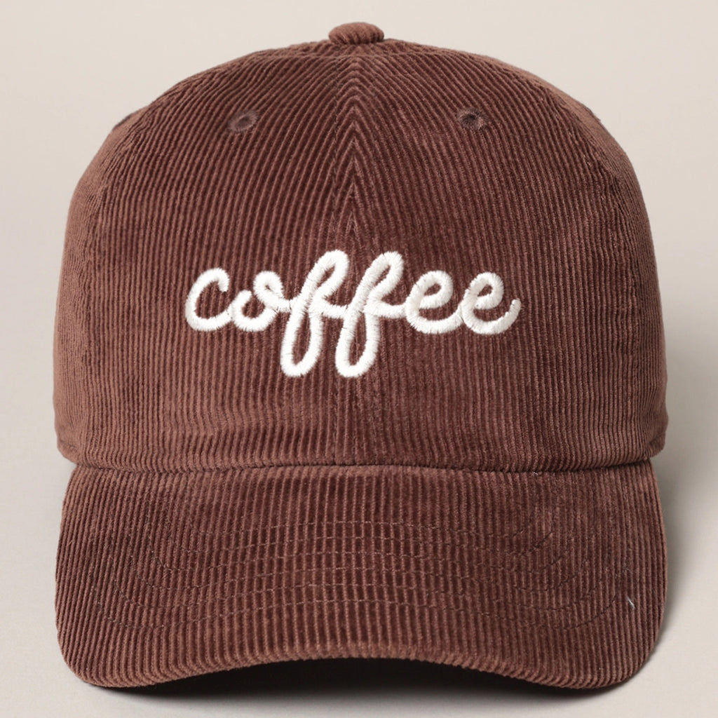 COFFEE Corduroy Cap