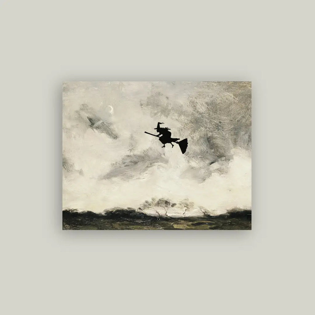 Witch Flying Through the Night Artist Board