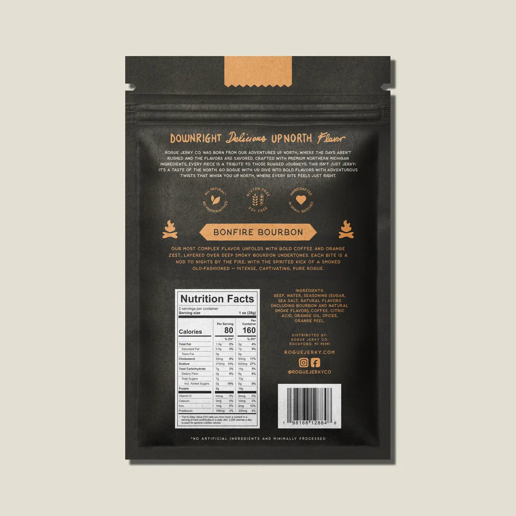 Rogue Jerky - Bonfire Bourbon