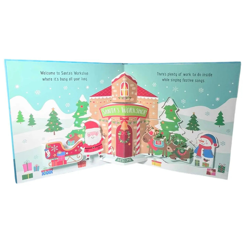 Santa's Workshop: Pop-Up Book