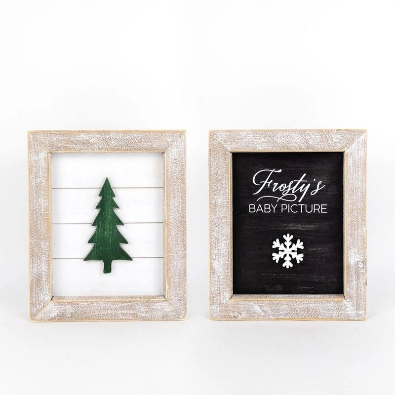 Double Sided Sign - Frosty