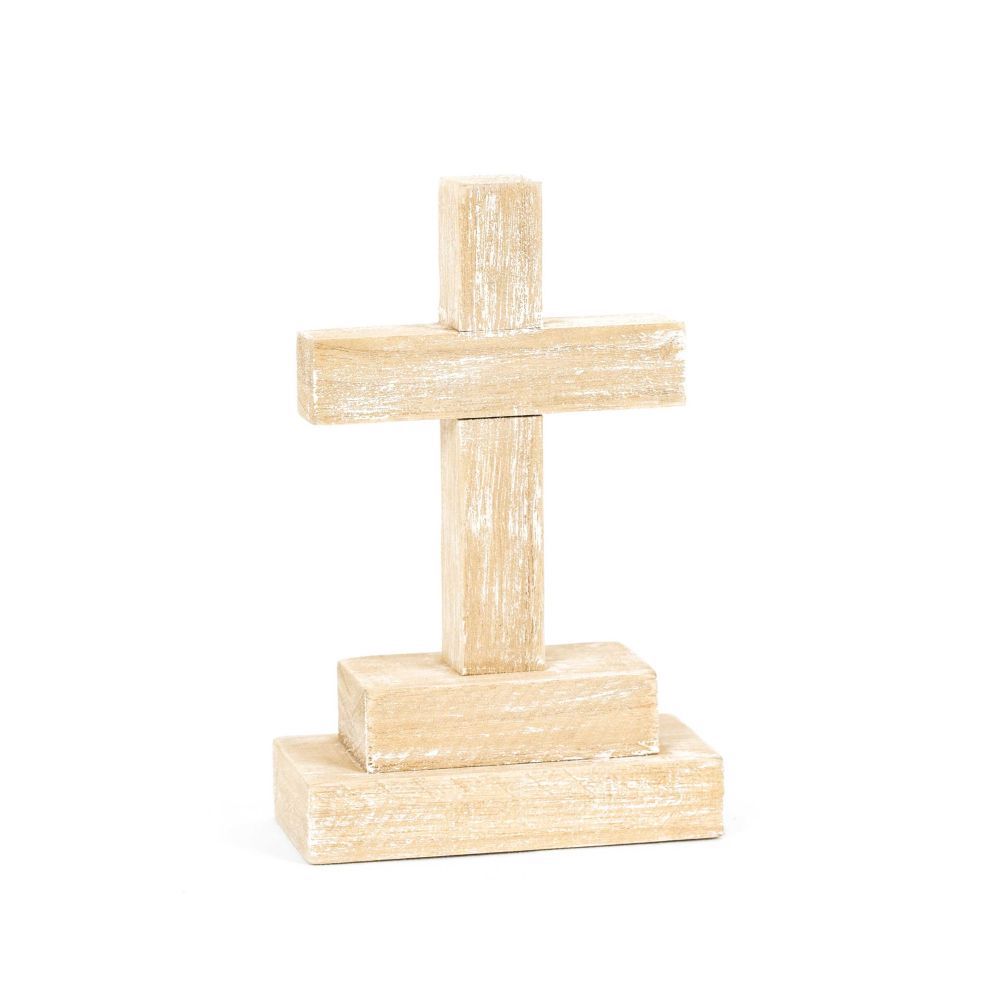 Wooden Cross on Stand