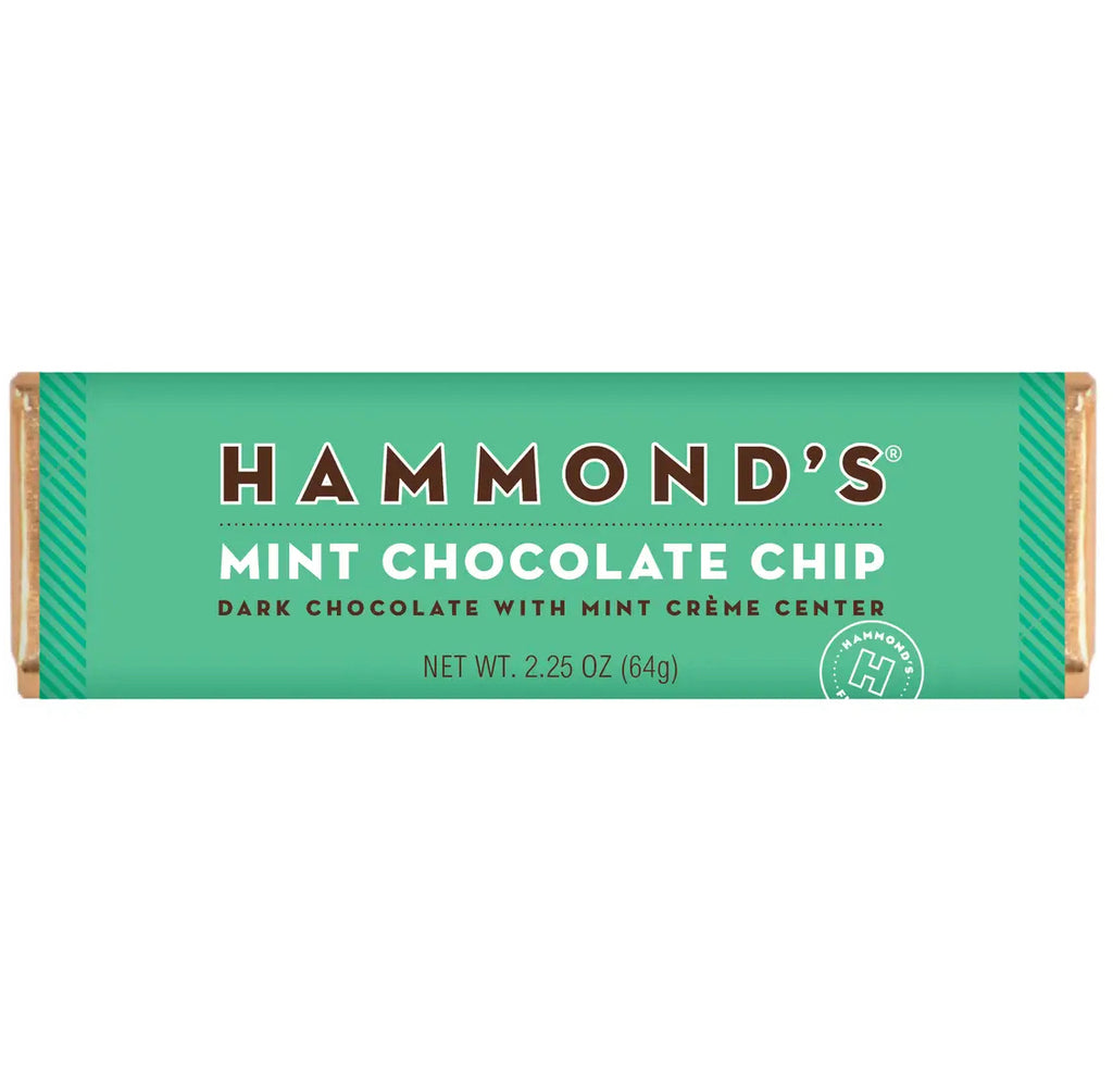 Mint Chocolate Chip Candy Bar