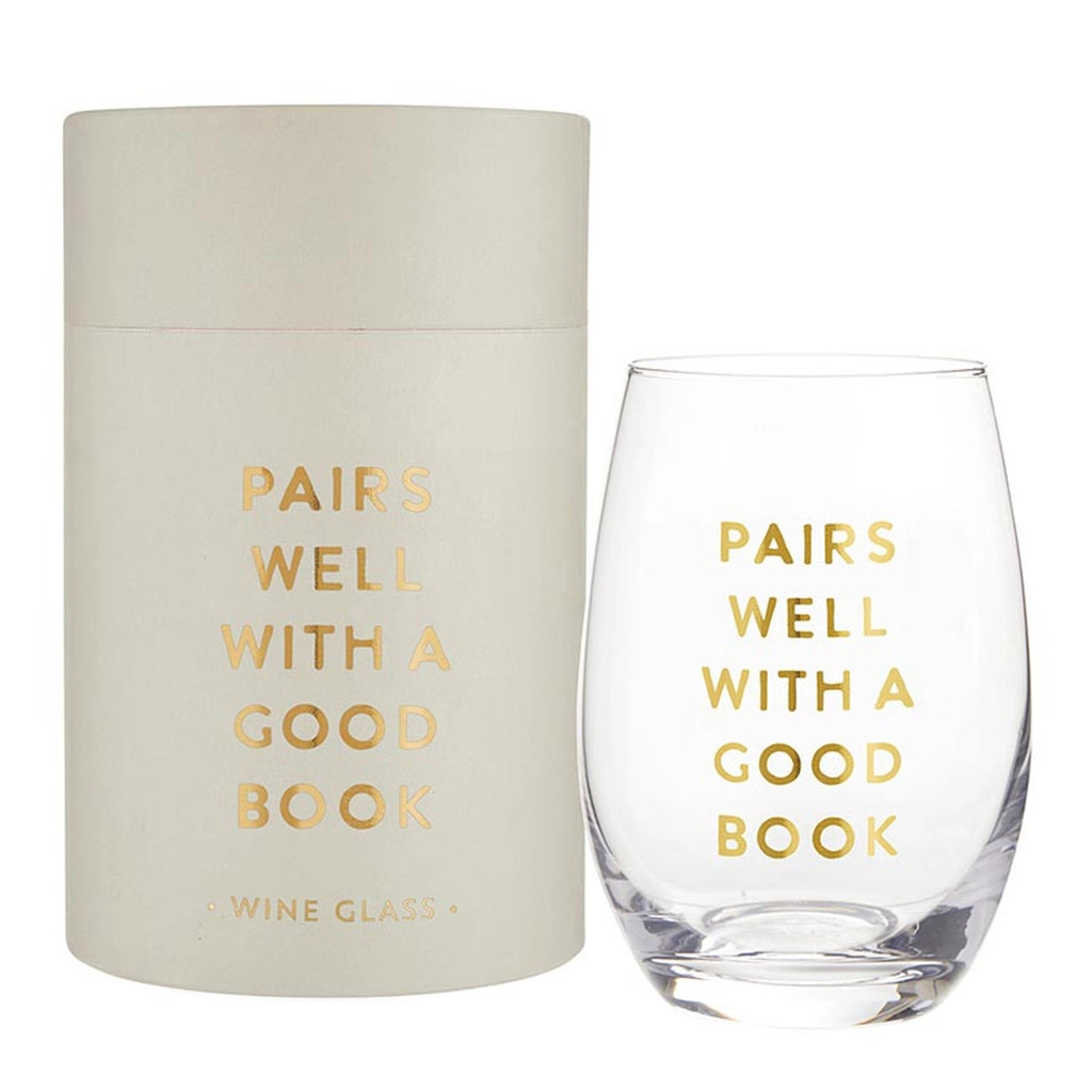 Wine Glass - Good Book