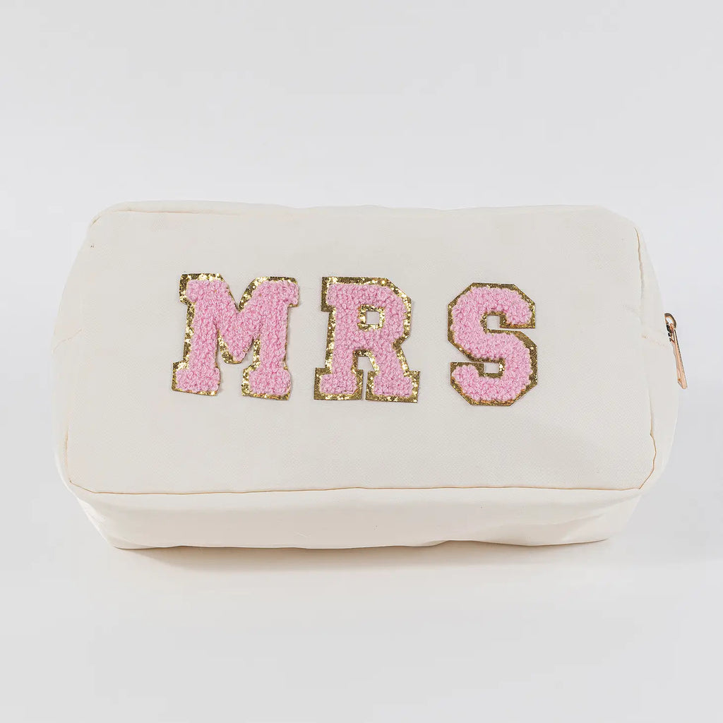 Mrs Travel Pouch - Ivory