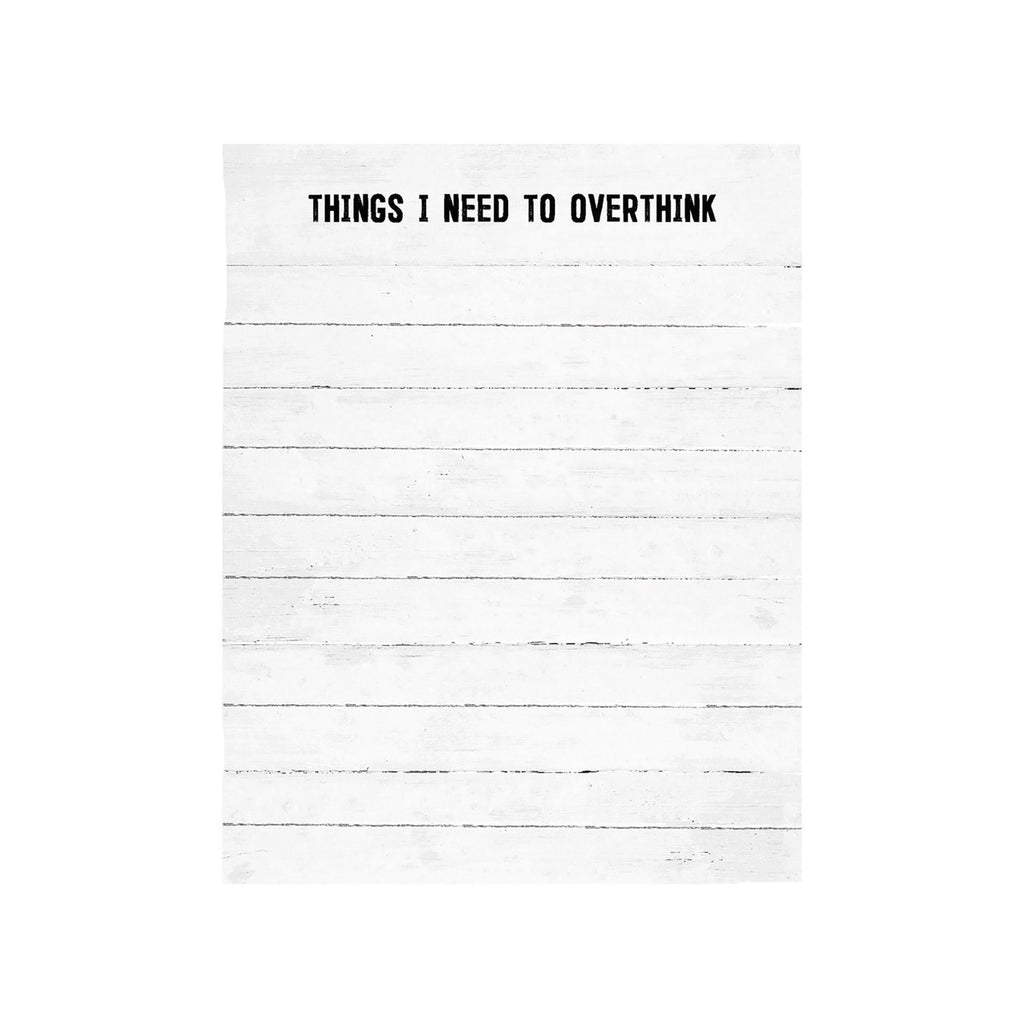 Overthink Notepad