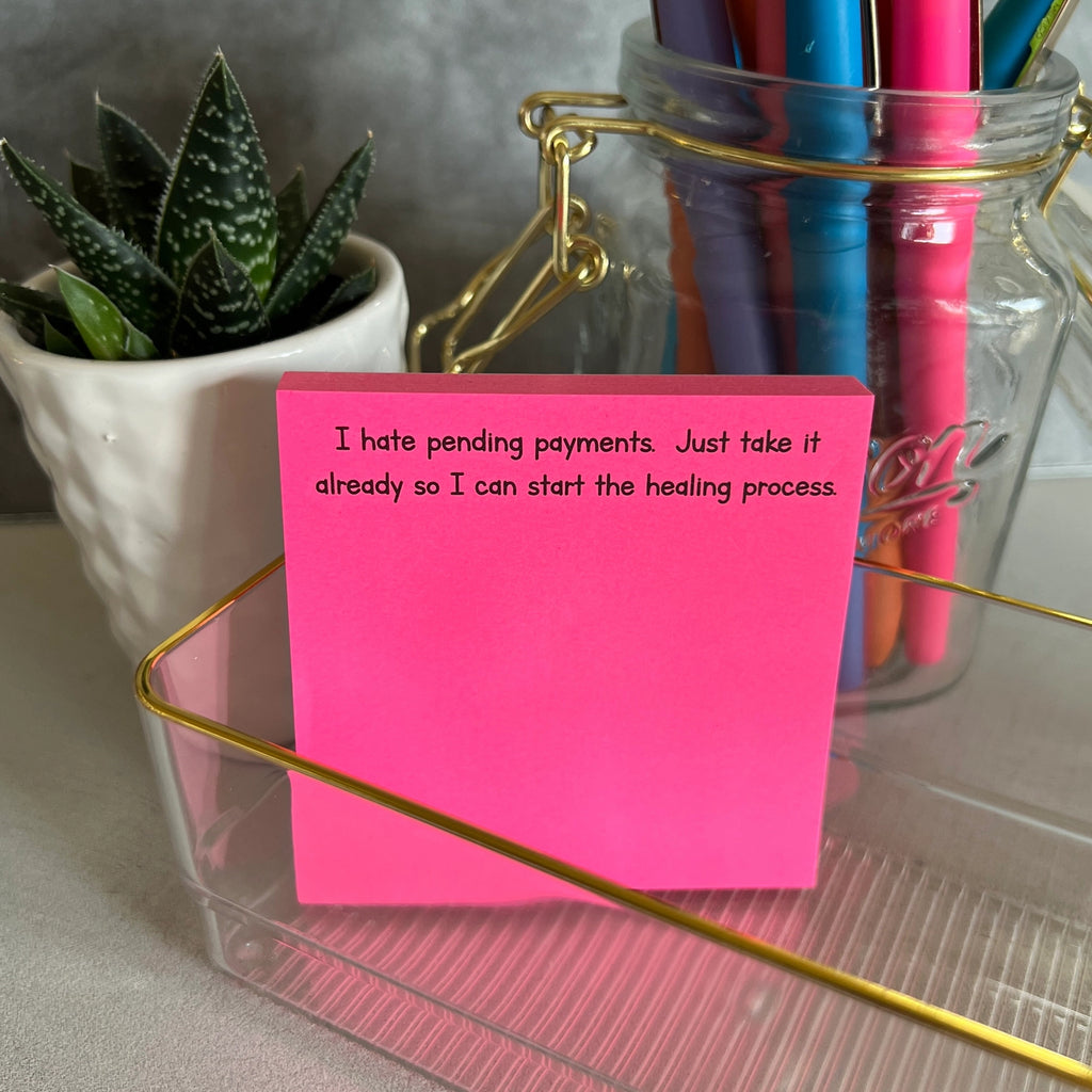 Post It - Pending Payments