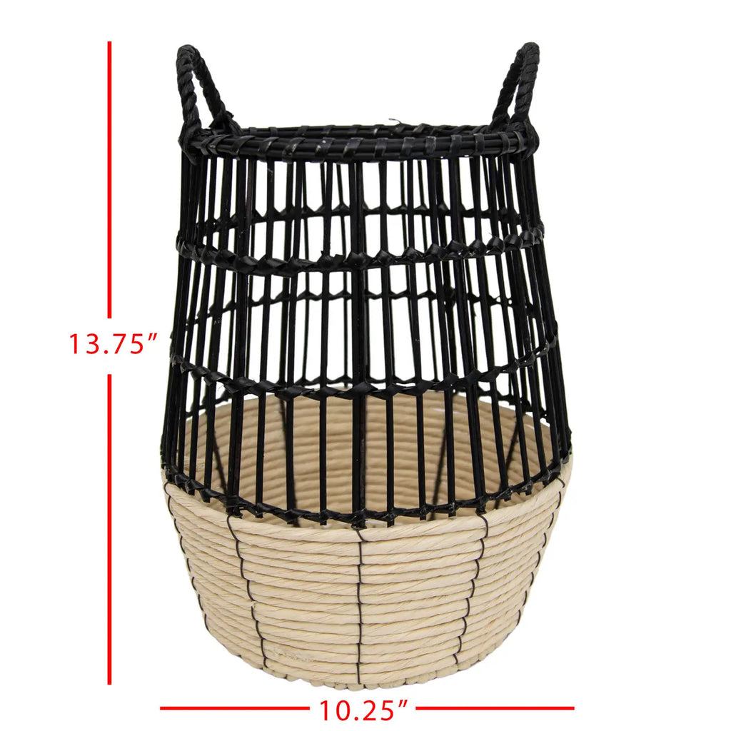 Lachlan Natural Woven Basket