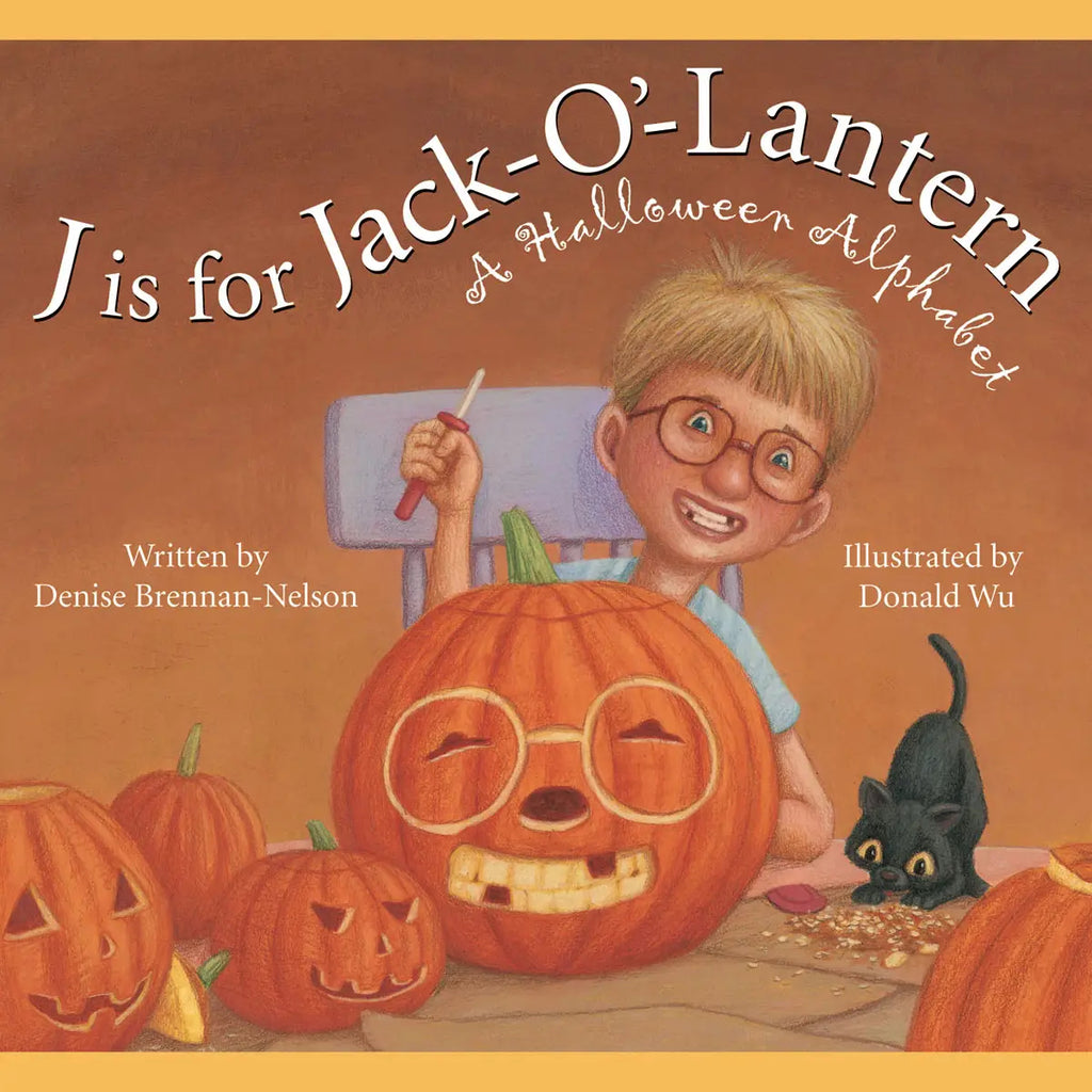 J Is For Jack-O-Lantern: A Halloween Alphabet Picture Book