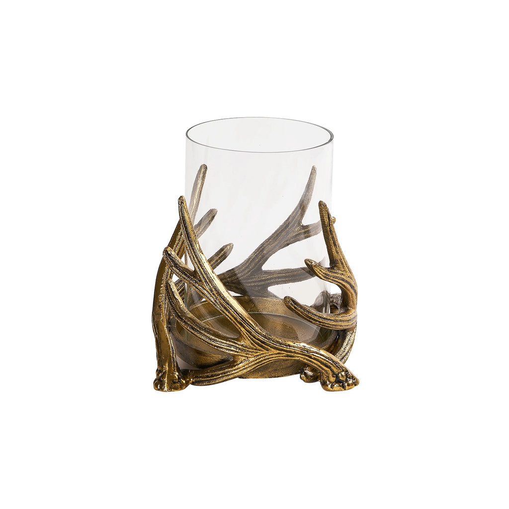 Blitzen Antler Candle Holder