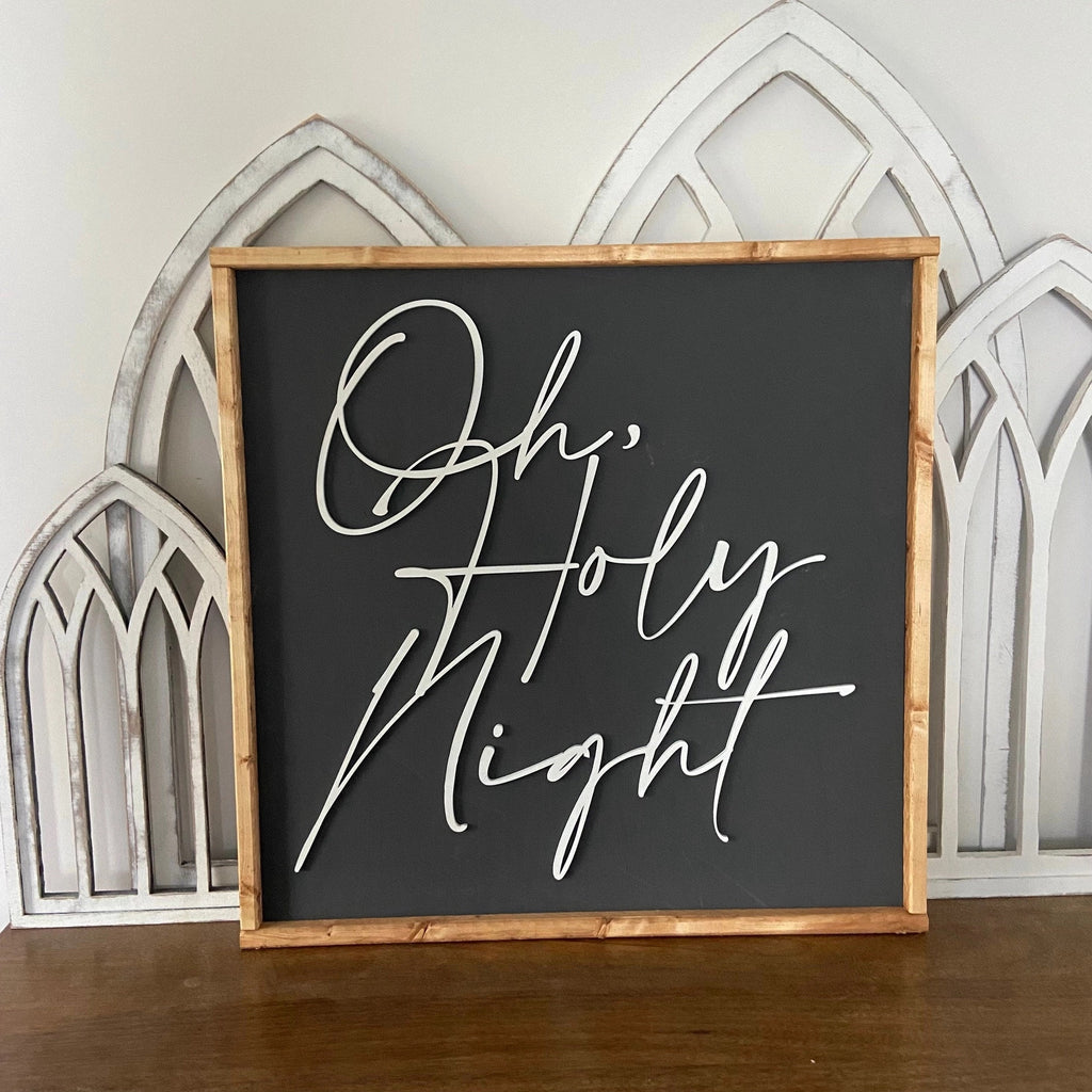 Oh Holy Night Sign