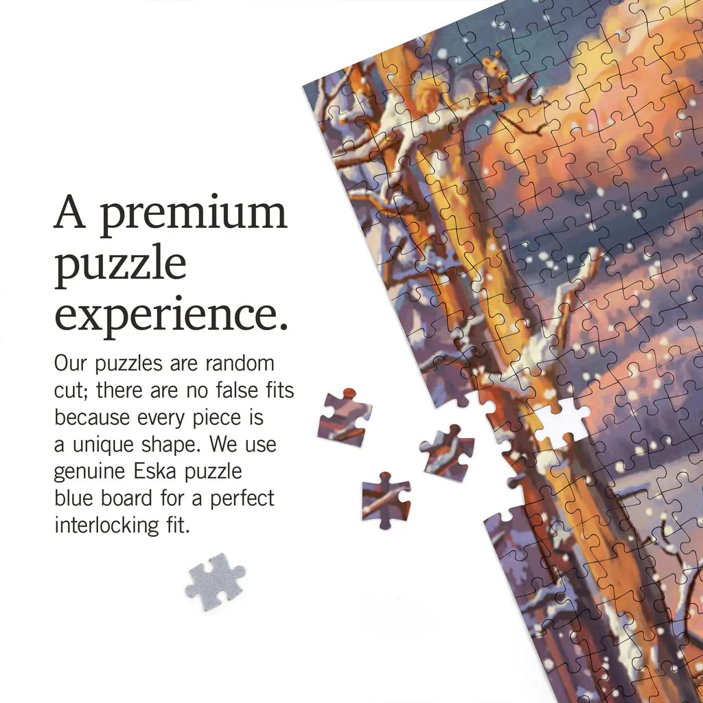 1000pc Puzzle - Minnesota Snowman