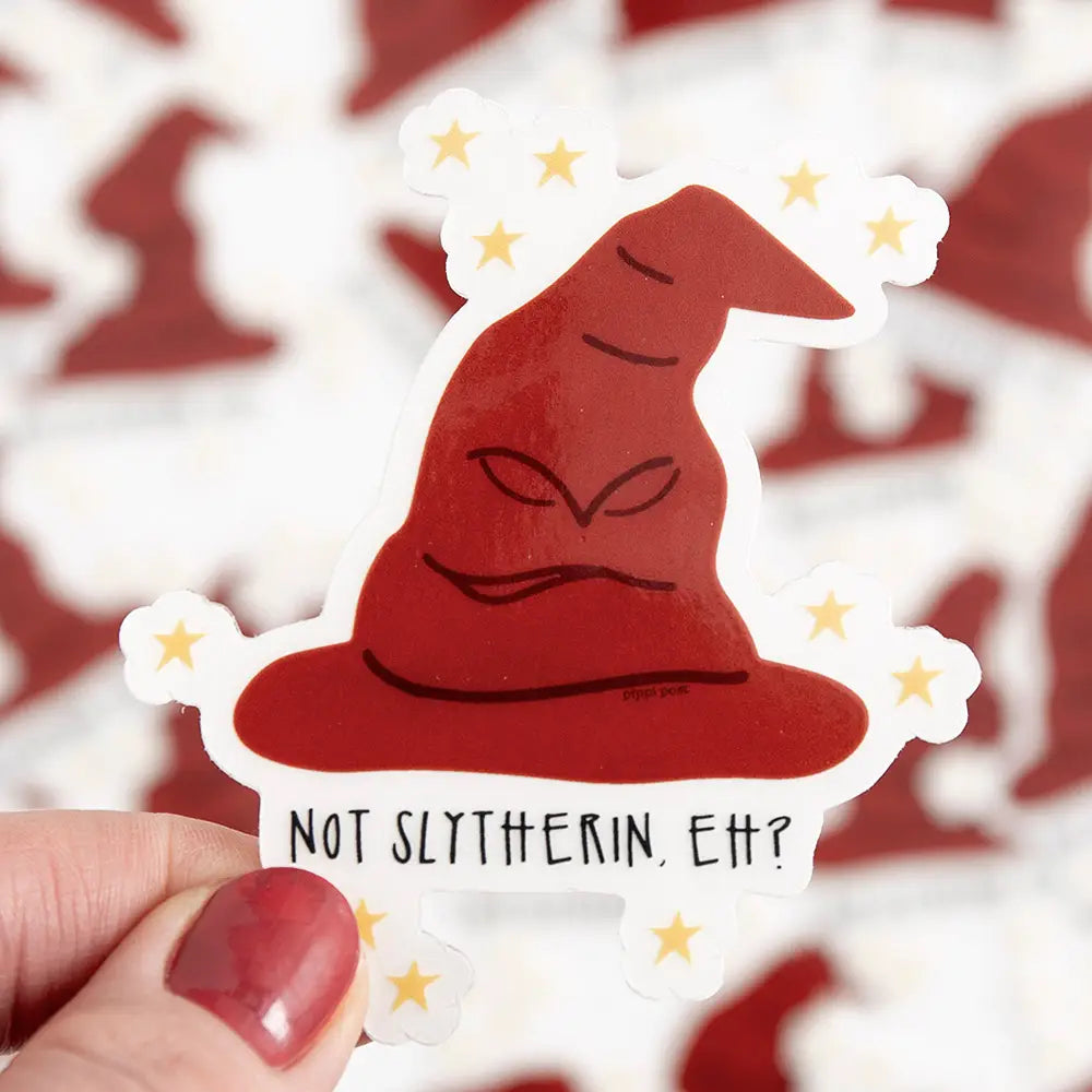 Wizard Sorting Hat Sticker