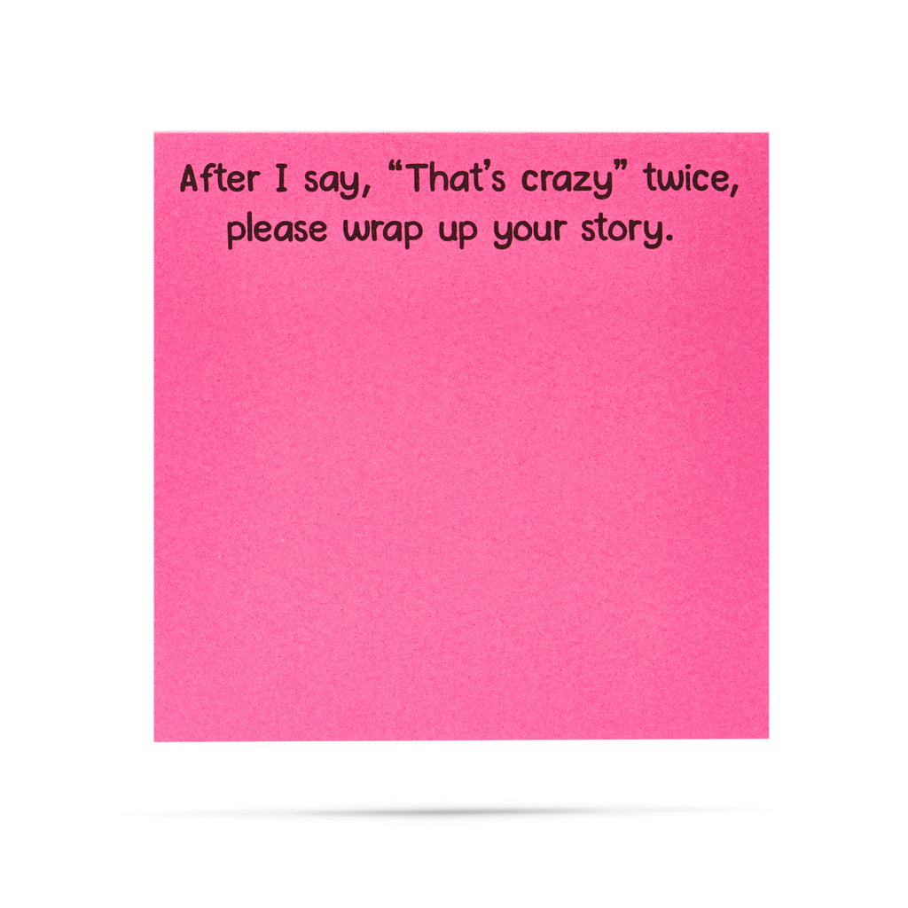 Post It - That's Crazy