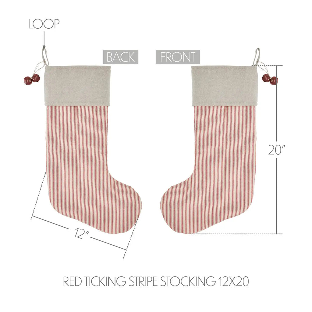 Stocking - Red Stripe