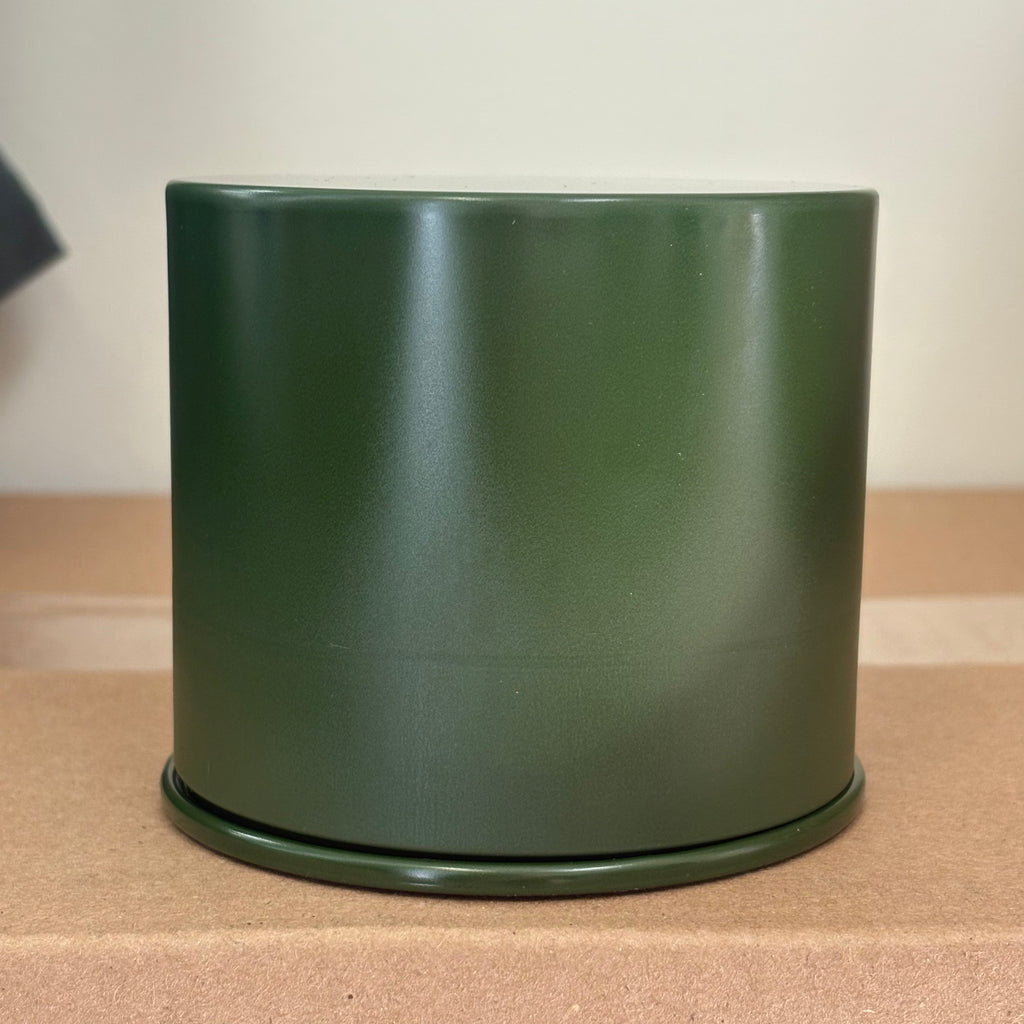 Green Metal Twist Soy Candle