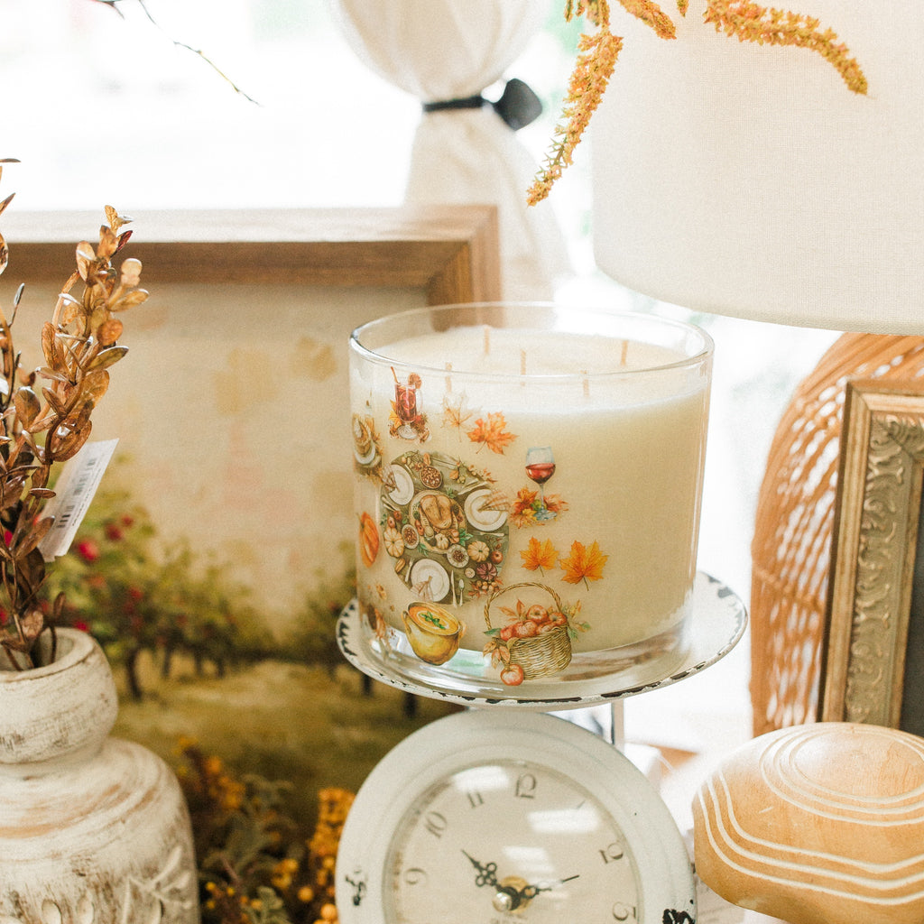 Fall Scene Luxury Candle