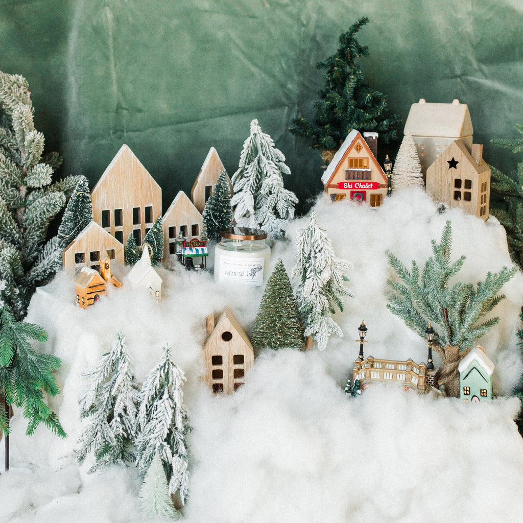 Winter Ski Lodge Soy Candle