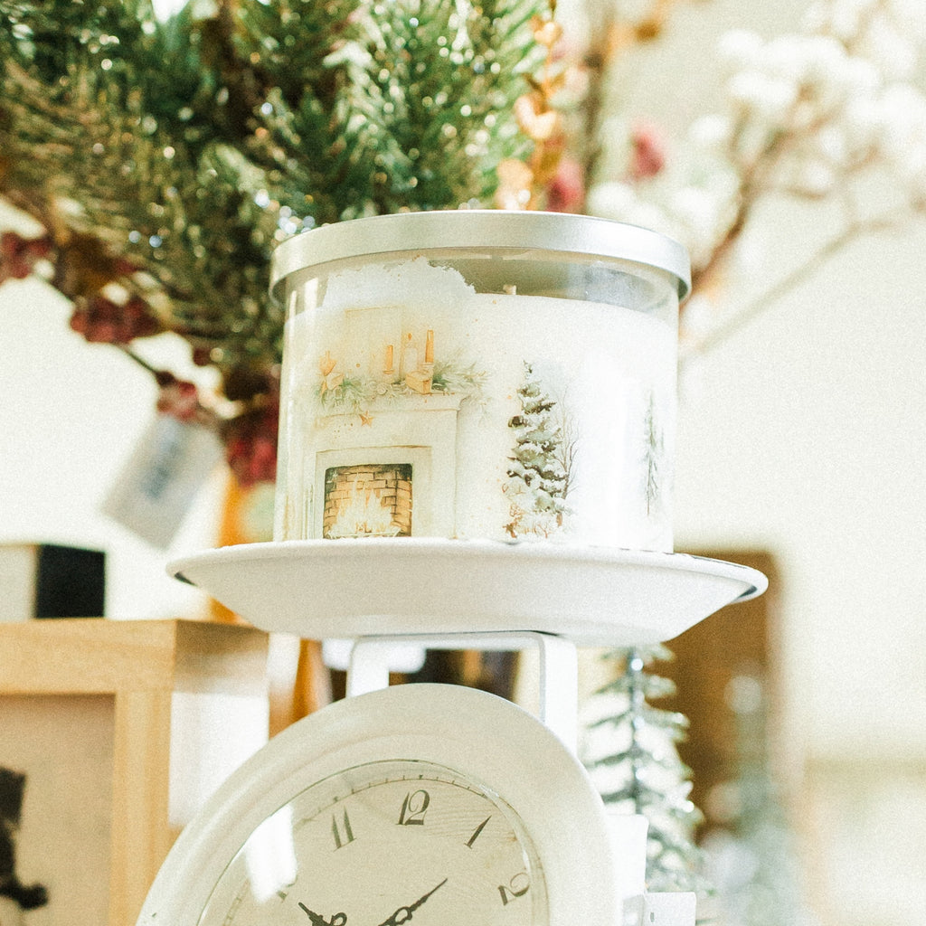 Winter Scene 3-Wick Soy Candle