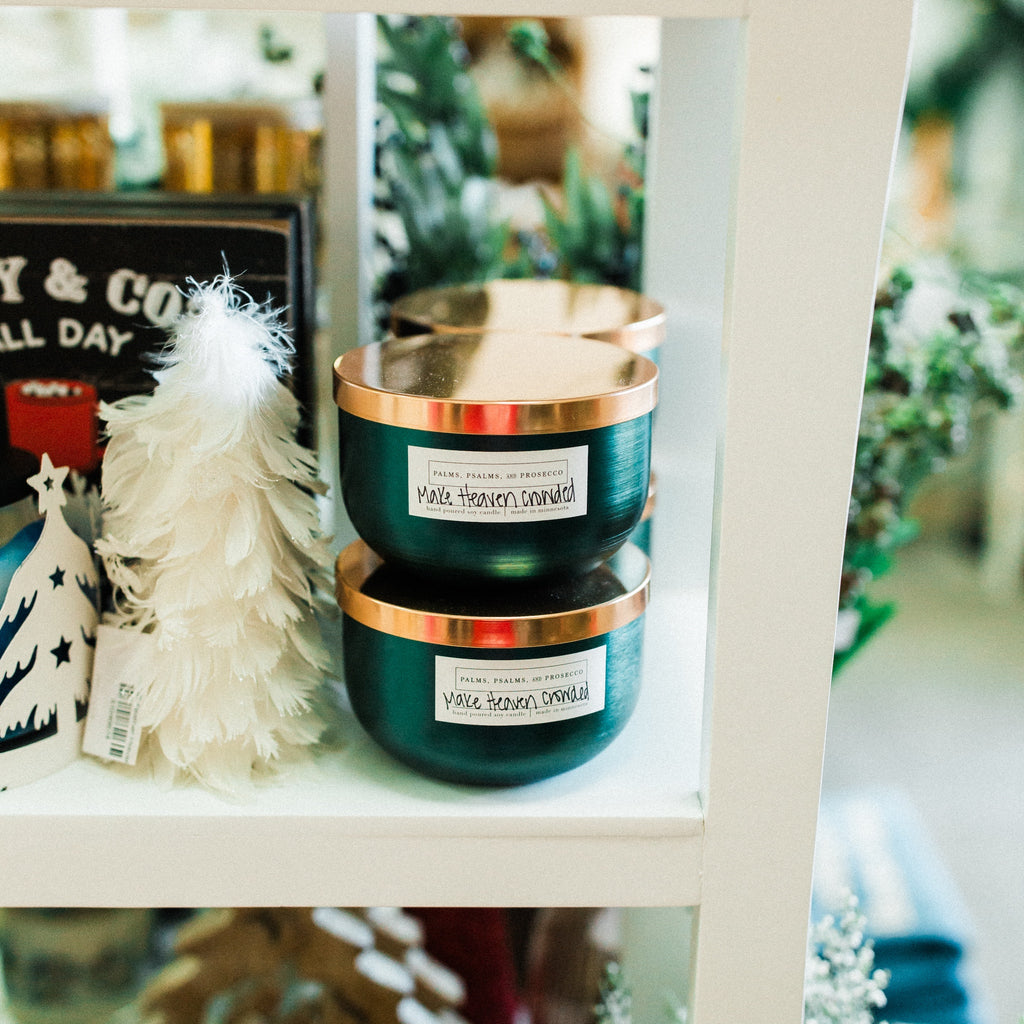 Make Heaven Crowded - Tin 3-Wick Soy Candle