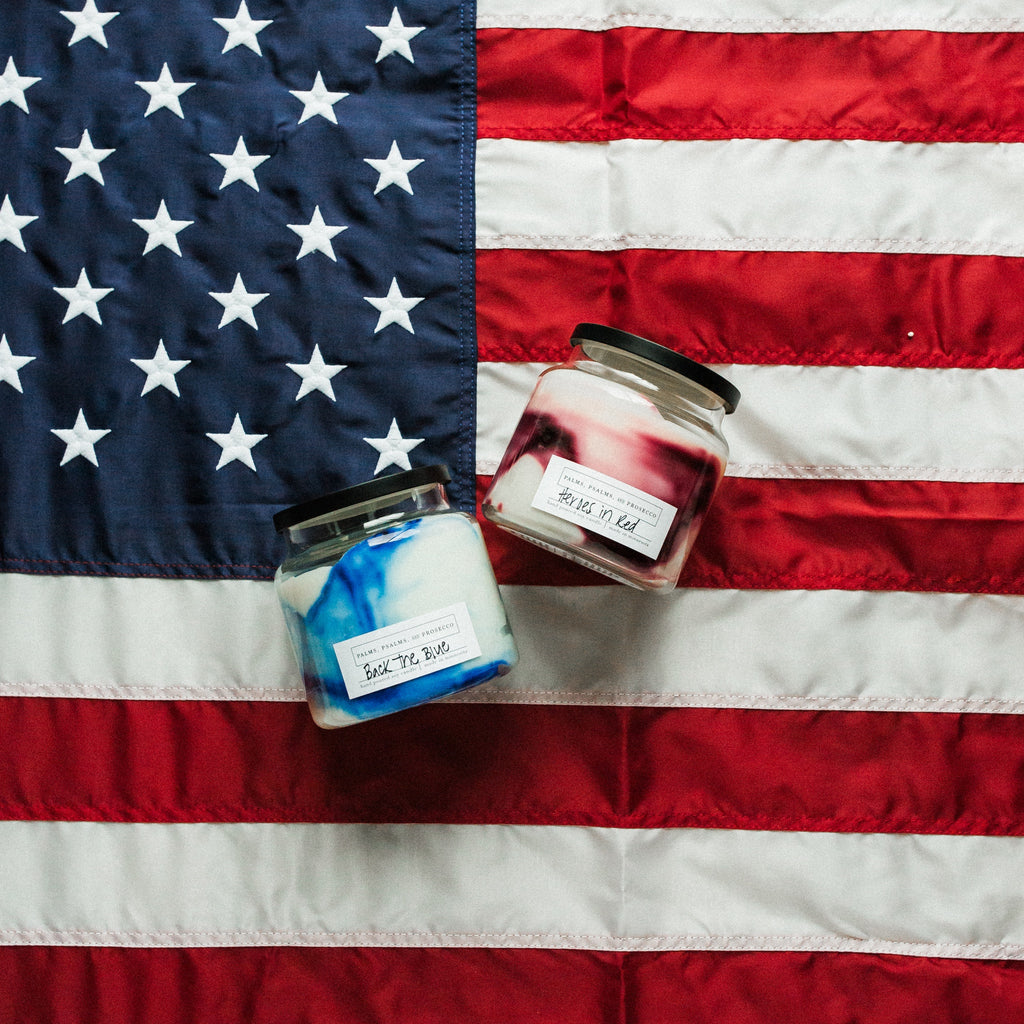 Support Our Heroes Soy Candles