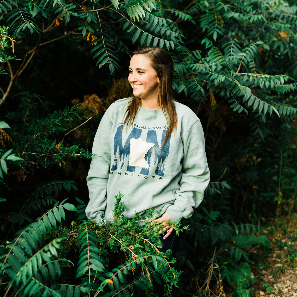 Minnesota Pines PPP Sweatshirt - Sage
