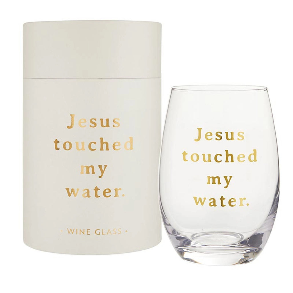 Wine Glass - Jesus