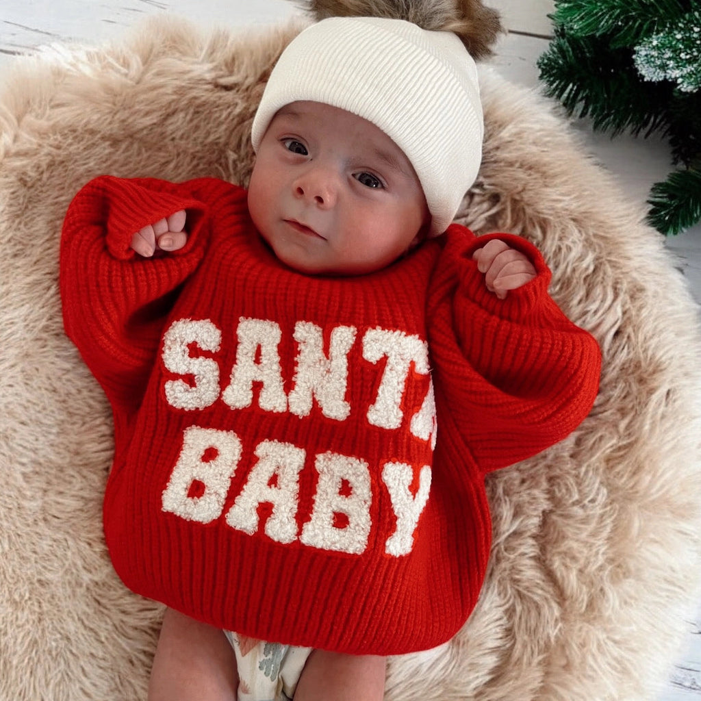 Santa Baby Knit Sweater