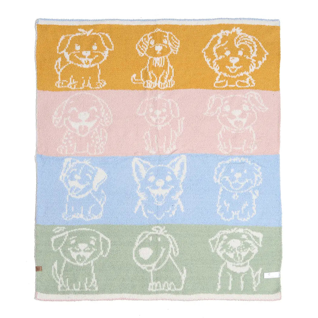 Kids Baby Puppy Throw Blanket