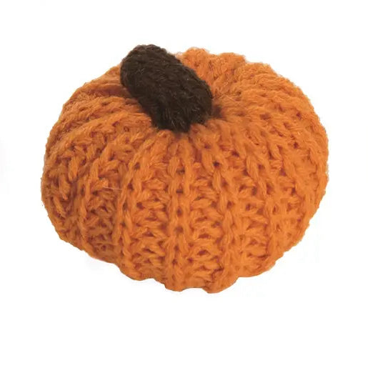 Mini Fabric Knit Pumpkins
